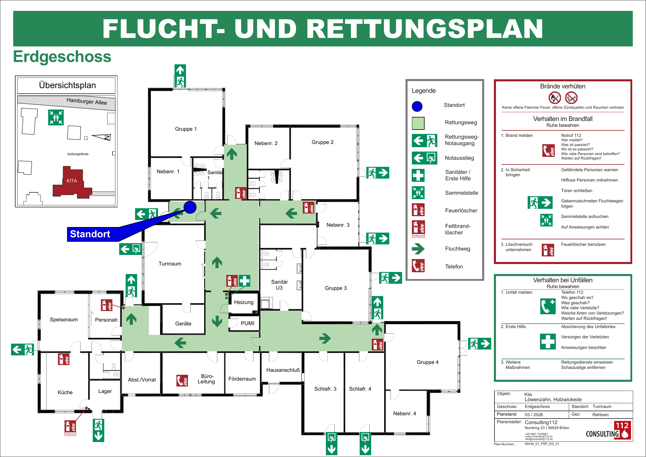Vorschau des interaktiven Gebäudeplans